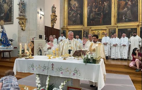 La provincia de Burgos celebra a santo Domingo en el Monasterio de las monjas dominicas de Caleruega