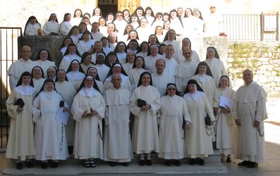 Encuentro del Padre Maestro en Caleruega con las monjas