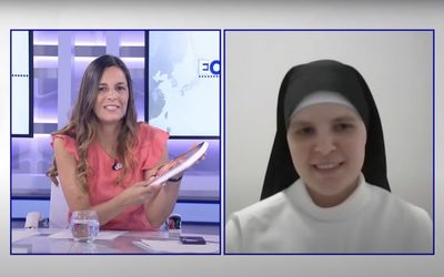 Sor Teresa Cadarso presenta su nuevo libro sobre santa Catalina de Siena en TRECE TV