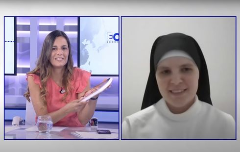 Sor Teresa Cadarso presenta su nuevo libro sobre santa Catalina de Siena en TRECE TV