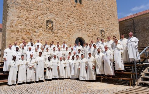 El encuentro de novicios europeos en Caleruega celebra la diversidad del carisma dominicano