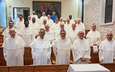 Los frailes dominicos de la Provincia de Hispania realizan un retiro en Caleruega dirigido por Fr. César Valero OP