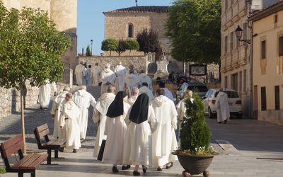 Caleruega acoge el retiro de final del verano de los frailes de la Provincia Hispania